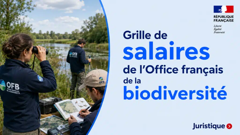 Grille des salaires de la fonction publique de l’Office français de la biodiversité