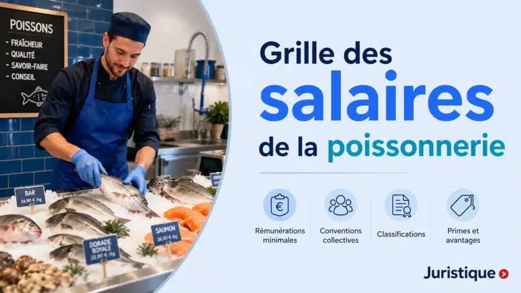 Grille des salaires 2026 de la poissonnerie