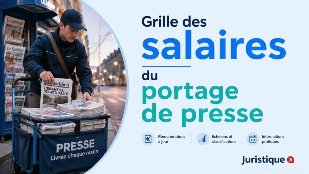 Grille des salaires 2026 du portage de presse