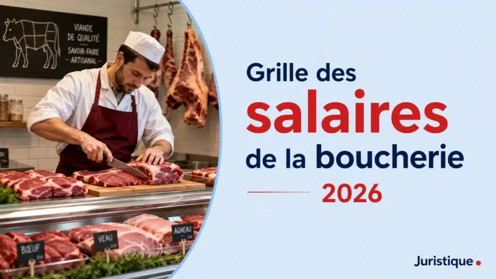 Grille des salaires 2026 de la boucherie