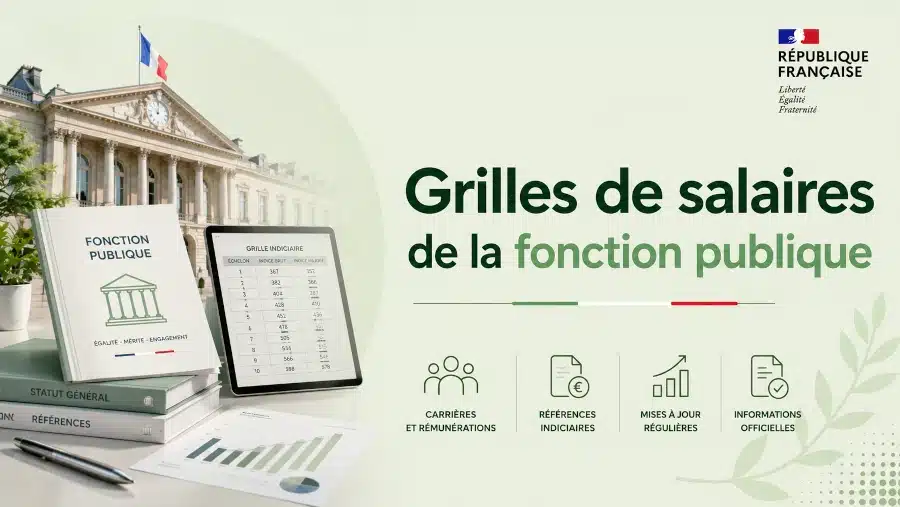 Salaires de la fonction publique en 2026