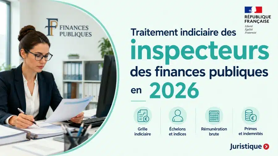Traitement indiciaire des inspecteurs des finances publiques en 2026