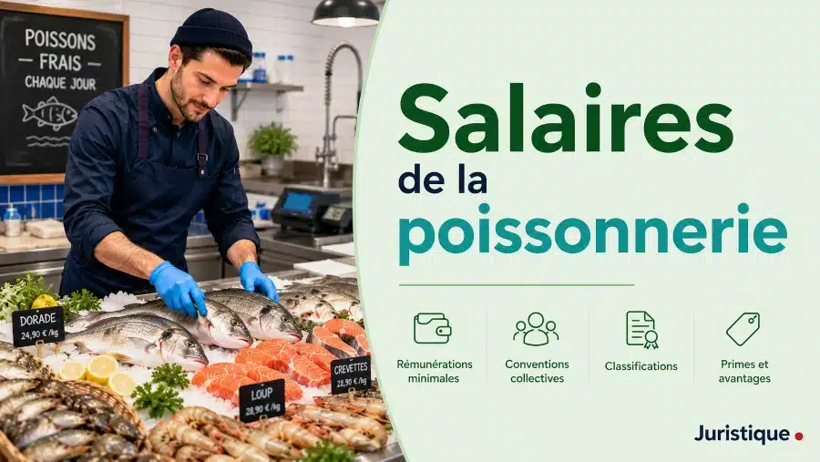 Rémunérations minimales de la poissonnerie en 2026