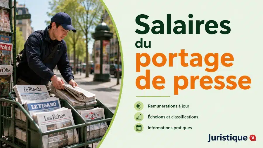 Rémunérations minimales du portage de presse en 2026