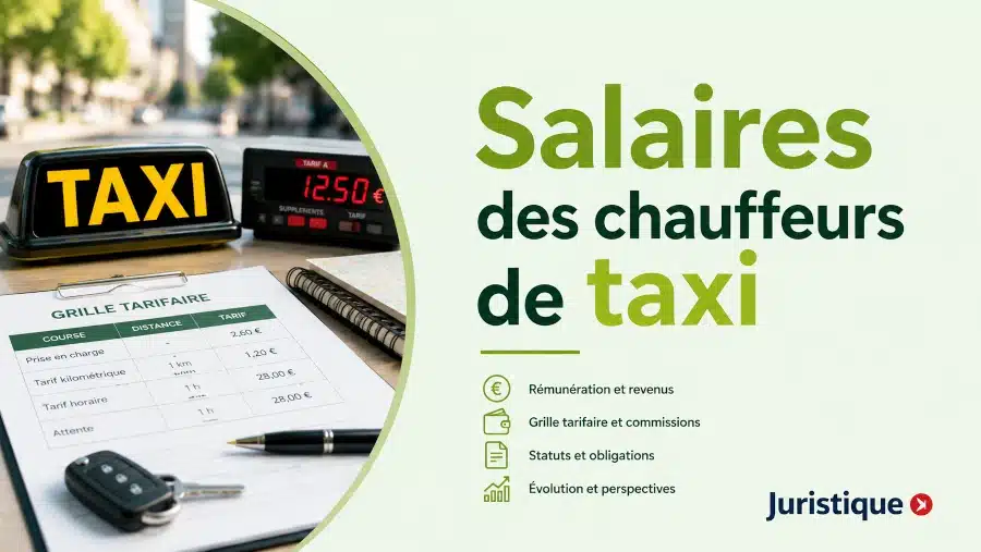 Rémunérations minimales des chauffeurs de taxi en 2026