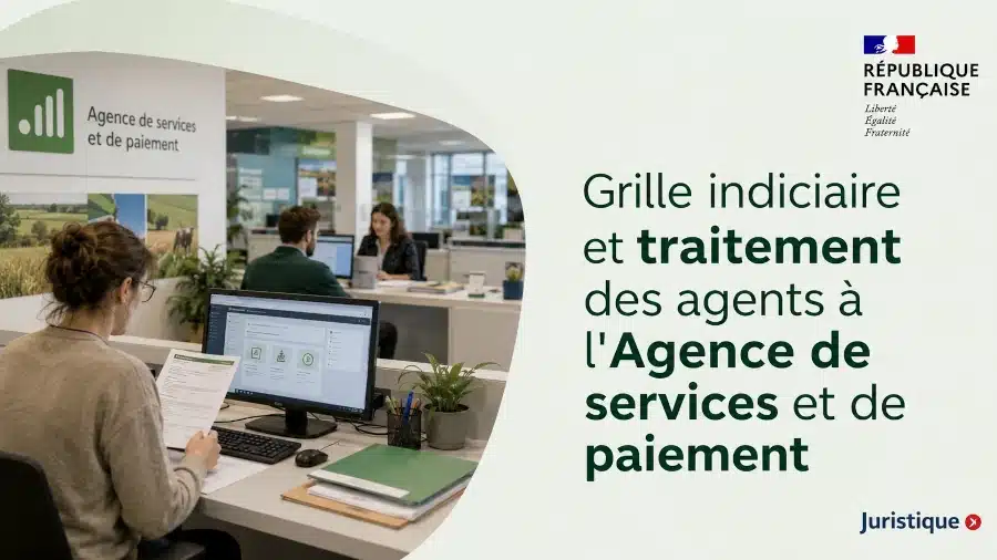 Salaires des agents contractuels à contrat à durée indéterminée du groupe V de l'agence de services et de paiement en 2026