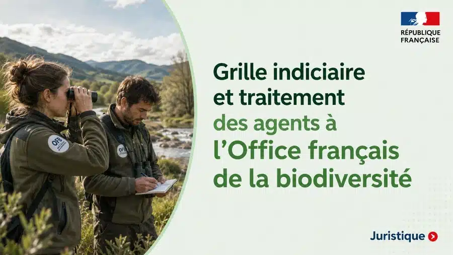 Salaires des personnels d'exécution de l’Office français de la biodiversité en 2026