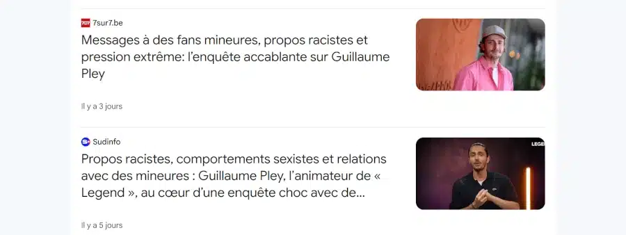 Comment la presse officielle a t-elle traitée l'affaire Guillaume Pley ?