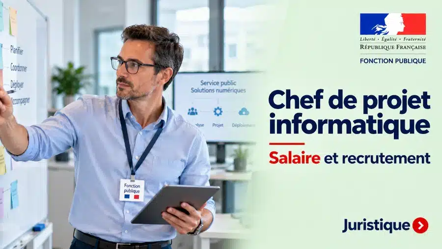 Chef de projet informatique : offres d’emploi dans la fonction publique Recrutement de chef de projet informatique dans la fonction publique en octobre 2026.