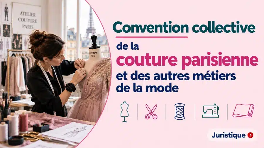 Acheter la convention collective de la couture parisienne et des autres métiers de la mode