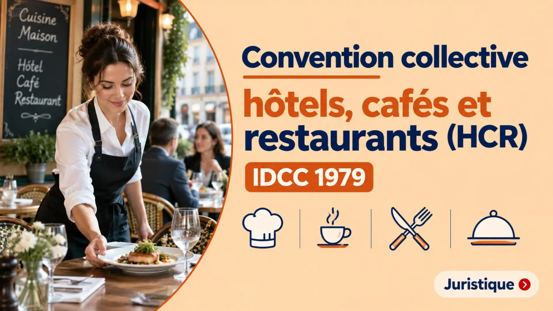 Acheter la convention collective des hôtels, cafés et restaurants (HCR)