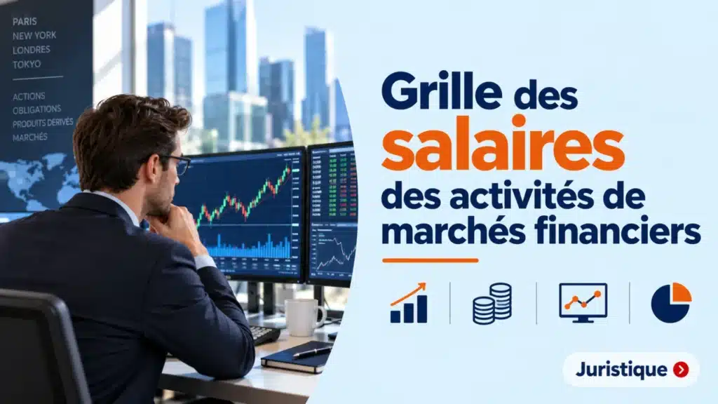 Grille des salaires 2026 des activités de marchés financiers