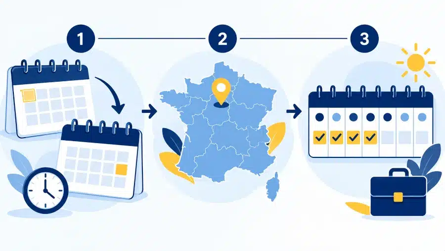 Comment utiliser le calculateur de jours entre deux dates ?