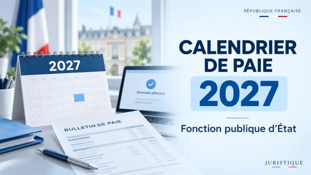 Calendrier de salaires 2027 de la fonction publique d’État