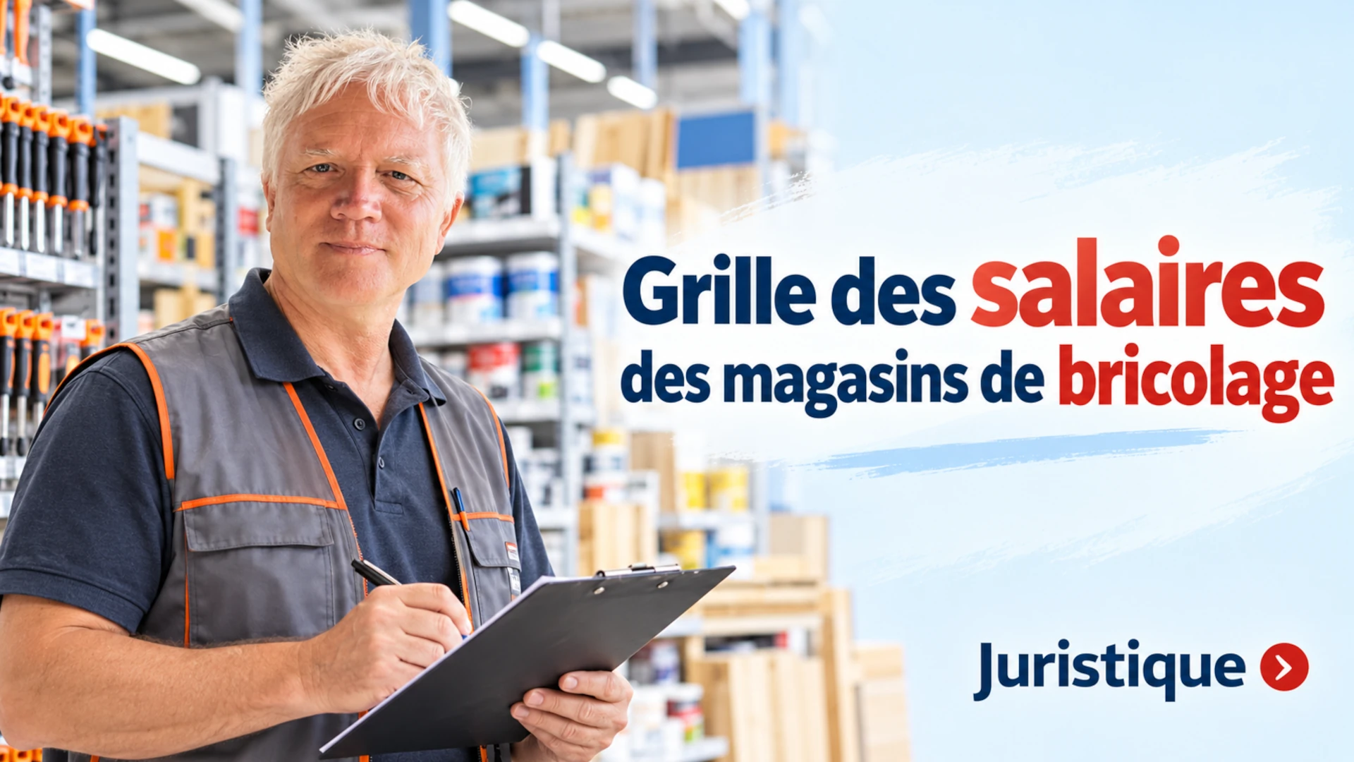 Grille des salaires 2026 des magasins de bricolage
