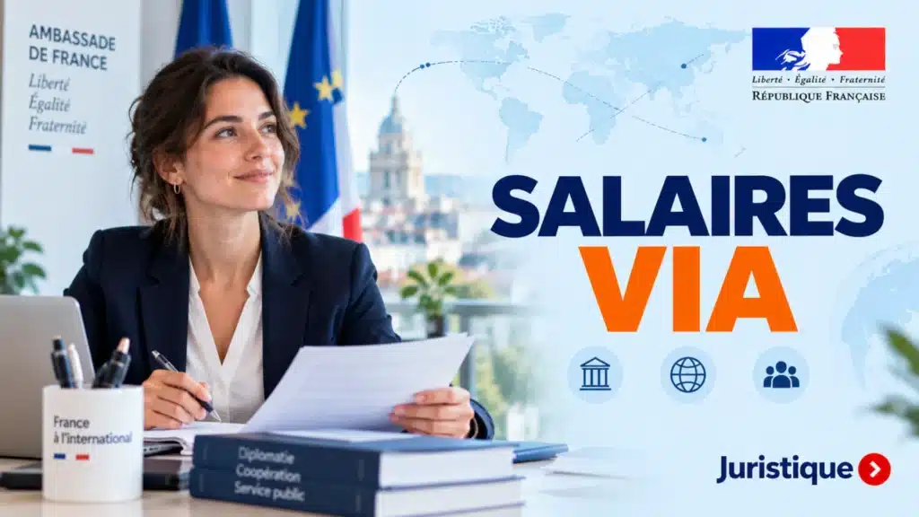 Salaires des VIA (Volontaire International en administration)
