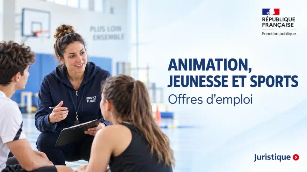 Recrutement dans l’animation, la jeunesse et le sport