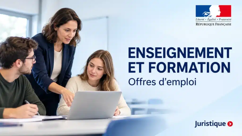 Recrutement dans l’enseignement et la formation