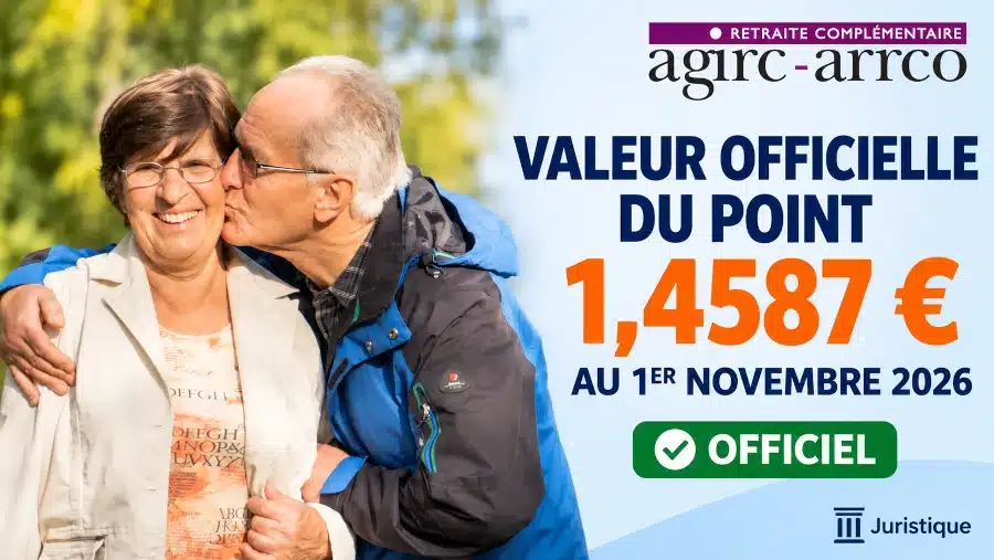 Valeur officielle du point Agirc-Arrco confirmée pour novembre 2026